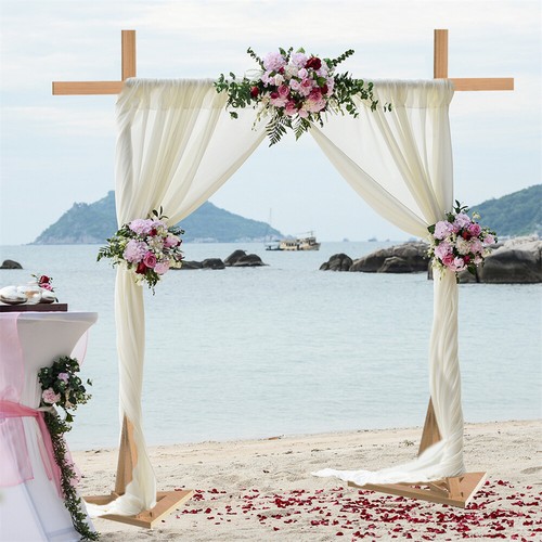 Tall wooden wedding arch - tall,