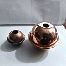 weathervane replacement copper balls 1'' & 2'' for cottage / medium weathervanes