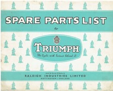 TRIUMPH BICYCLES ORIGINAL