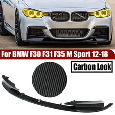 CARBON LOOK FRONT BUMPER LIP