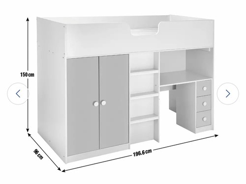 High sleeper bed with - with, and