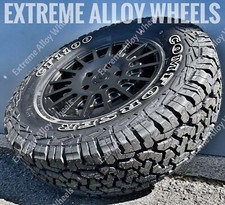 16" Black Tm Alloy Wheels Ford Transit MK6 MK7 MK8 + Comforser All Terrain Tyres