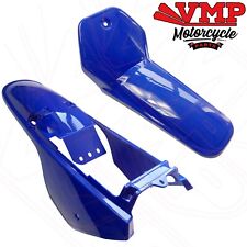Yamaha PW80 PY80 Body Fairing Kit Plastic Front Rear Fender Mudguard BLUE