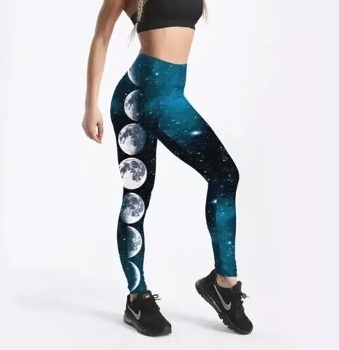 Women print galaxy moon - 3,