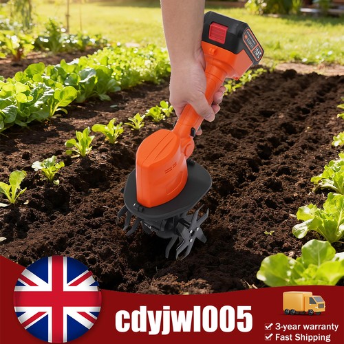 Cordless tiller cultivator - cordless,