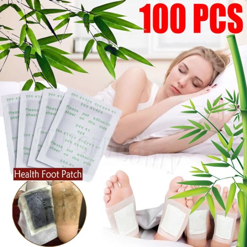 Detox foot patches 100pcs - detox, patches,