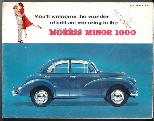 Morris minor 1000 - 1000, uk