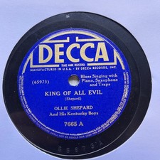 BLUES: OLLIE SHEPARD & HIS