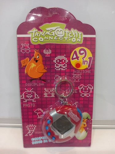 Tamagotchi connection red blue - tamagotchi, red/blue