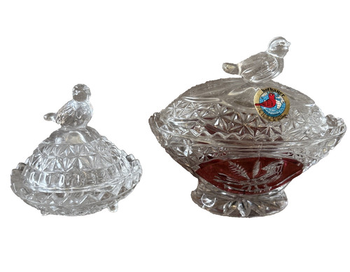 Lead crystal ruby - 2,