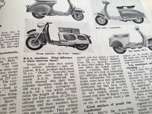 Vespa lambretta earls court - vespa,
