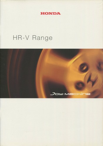 Car brochure honda - car, hr-v