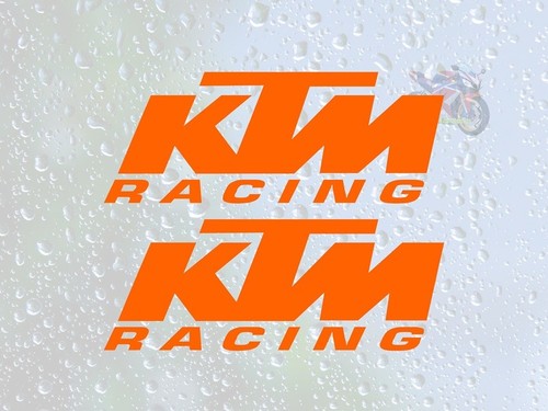 Ktm motorbike vinyl - 2x,