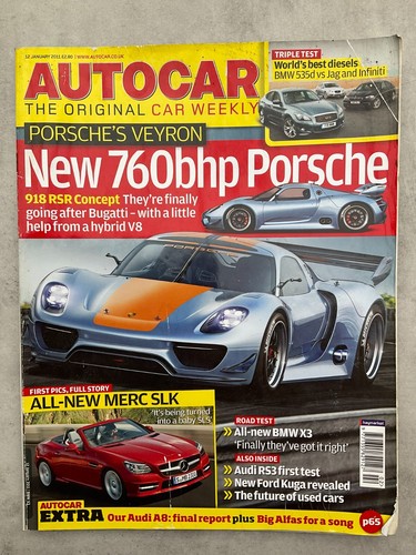 Autocar magazine 12 january - autocar,