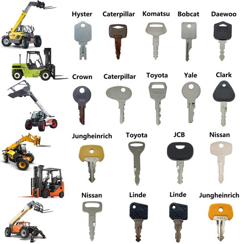 Forklift ignition key set - 18,
