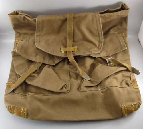 Vtg khaki canvas - vtg, rucksack