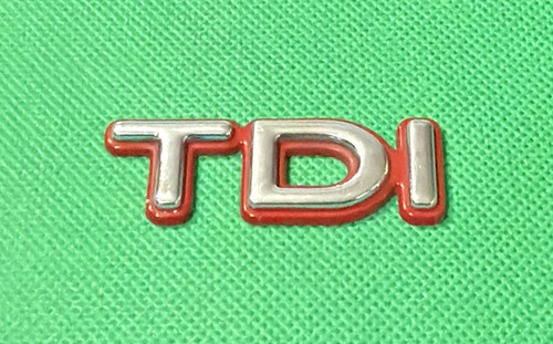 Tdi car badge emblem - vw, /