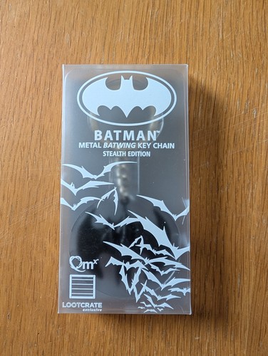 Batman metal batwing keychain - batman,