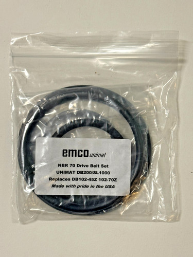 Two drive twin belt - sets, for