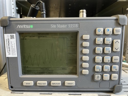Anritsu site master s331b - site,