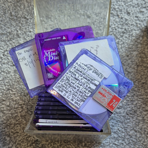 Mixed brand minidisc - mixed,