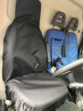 Vauxhall Vivaro Single Drivers Seat Cover, Black, Heavy Duty, Waterproof