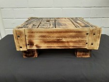 Wooden Stool Handmade Rustic