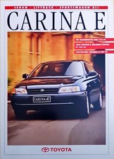 Toyota Carina E Brochure 1993