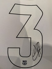 Signed Jules Kounde Barcelona