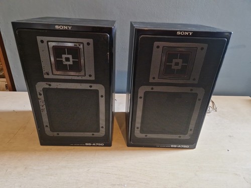 Sony a750 2way speaker - sony, ss-a750