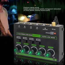 A-4 Channel Stereo Line Mixer