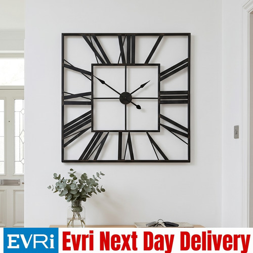 Large wall clocks square shape - large,