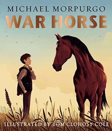 War horse picture book - war, book: