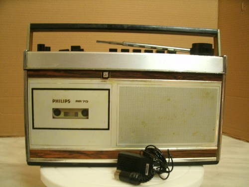 Vintage philips radio cassette - philips,