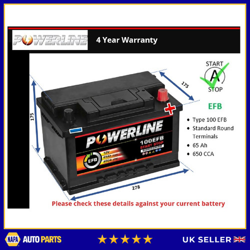 Efb car battery - car, ford
