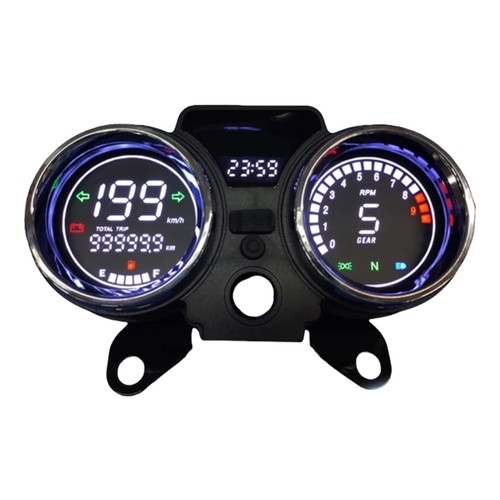 Digital motorbike dashboard - motorbike,