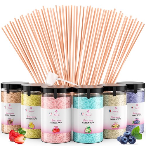 Candy floss kit - floss, 6