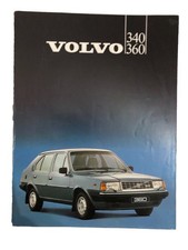 Volvo 340 360 Brochure with