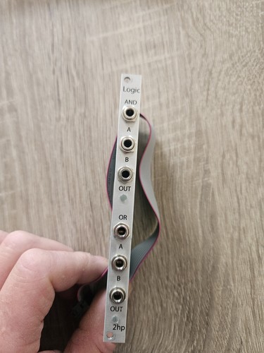 Logic module eurorack - hp,