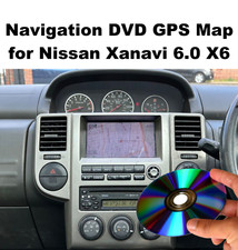Navigation DVD GPS Map for Nissan Xanavi 6.0 X6 Patrol X-trail Tino 350z Almera