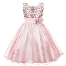 Kids Girls Flower Tutu Mesh