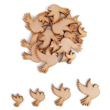 Love Dove Bird MDF Craft