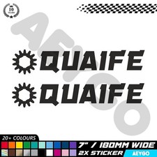 2x QUAIFE DIFF Vinyl Sticker