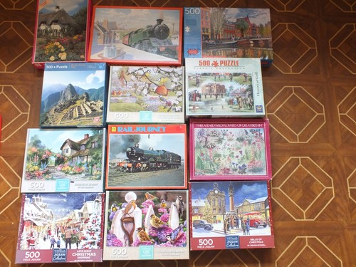 Job lot jigsaw puzzles 400 - ,