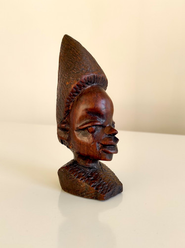 Vintage carved african tribal - carved,