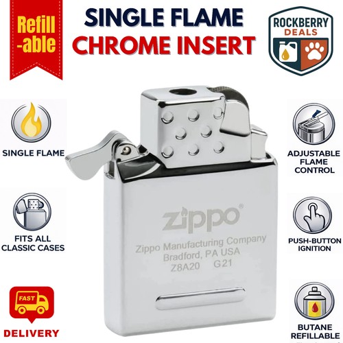 Zippo single flame butane - flame,