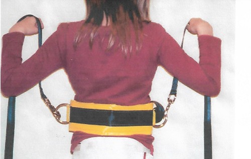 Gymnastic spotting belts - spotting,