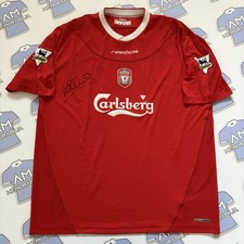 Liverpool FC Signed Michael Owen 2003/2004 Original Home Shirt