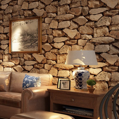 Vintage brick effect - 3d,