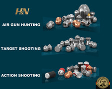 H&N Pellets .177/4.50mm & .22/5.50mm for Hunting Plinking Targets Shooting & +